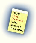 Fight Free Radicals with Gamma Tocopherol